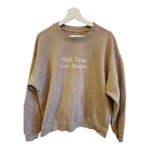 VAILENT Graphic Crewneck Sweatshirt - High Taste Low Budget